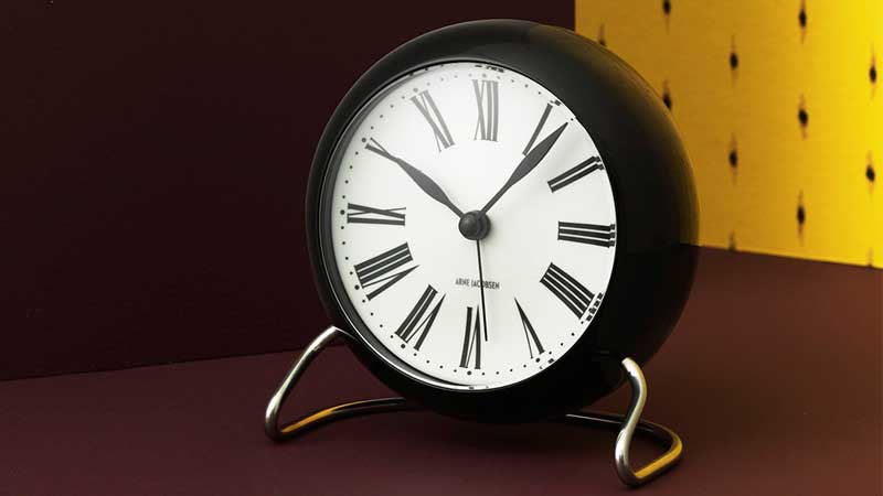 ARNE JACOBSEN TableClock Romanアルネヤコブセン・テーブルクロック