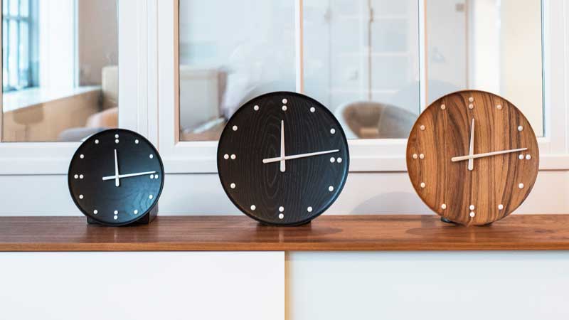 Finn Juhl,フィンユール,FJ Clock Wall Clock,ウォールクロック,掛時計,architectmadeアーキテクトメイド・デンマーク・木製オブジェ,北欧,北欧雑貨,北欧インテリア,北欧ギフト