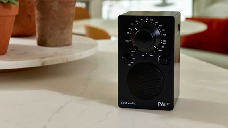 Tivoli Audio(チボリ・オーディオ）のポータブルラジオPALBT,Bluetooth対応モデル,パル,デザイン家電,ラジオ