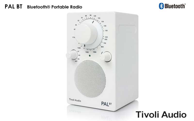 Tivoli Audio(チボリ・オーディオ）のポータブルラジオPALBT,Bluetooth対応モデル,パル,デザイン家電,ラジオ,北欧インテリア