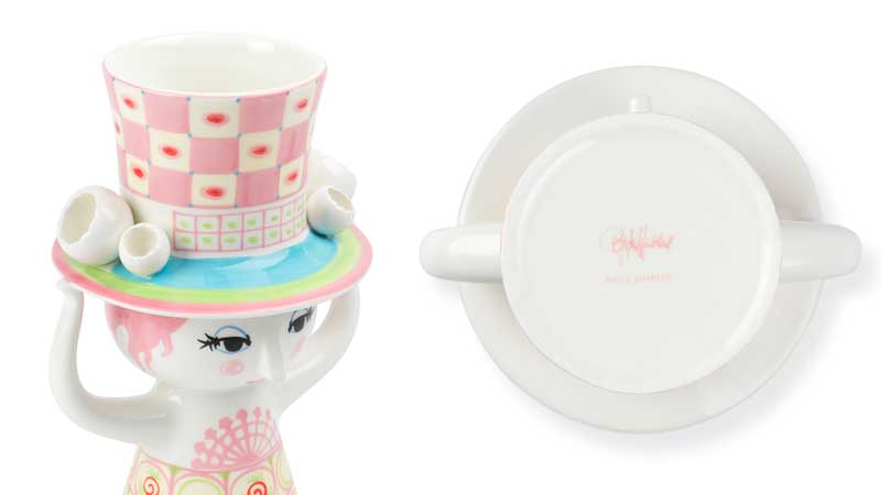 LADY WITH HAT VASE H20cm ビヨン・ヴィンブラッド Bjorn Wiinblad