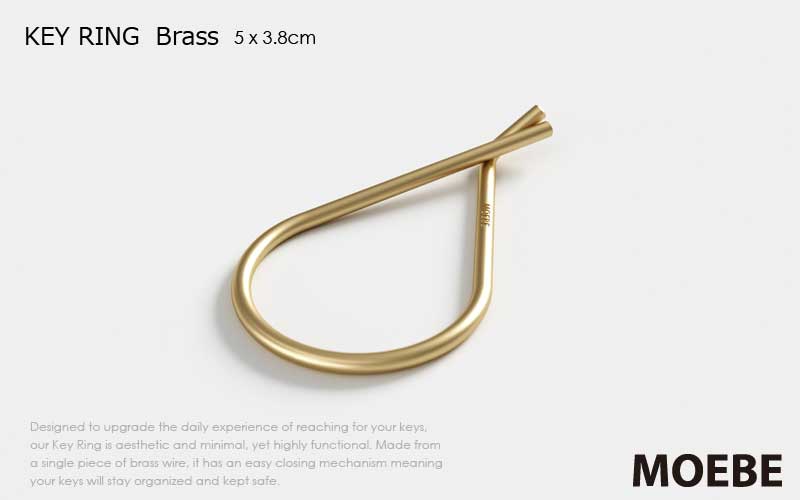 Key Ring(󥰡Brass(֥饹˿,MOEBE,ࡼ,̲,ǥޡ,̲,̲ƥꥢ,̲ե