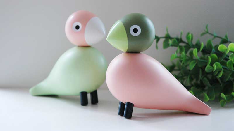 LOVE BIRDS,�ڥ�����֥С���,Kay Bojesen,�������ܥ�����,�������֥��� ,�ǥ�ޡ���,�̲�,�̲�����,�̲�����ƥꥢ,�̲����ե�