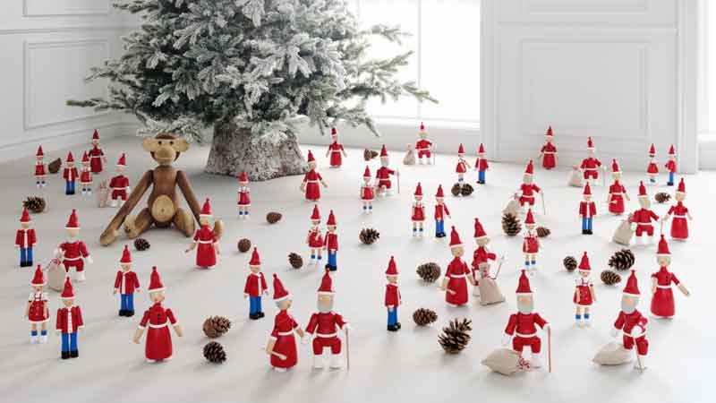 CHRISTMAS LISE（クリスマス・リーセ）,ニッセ,Kay Bojesen,カイ・ボイスン,木製オブジェ ,デンマーク,北欧,北欧雑貨,北欧インテリア,北欧ギフト