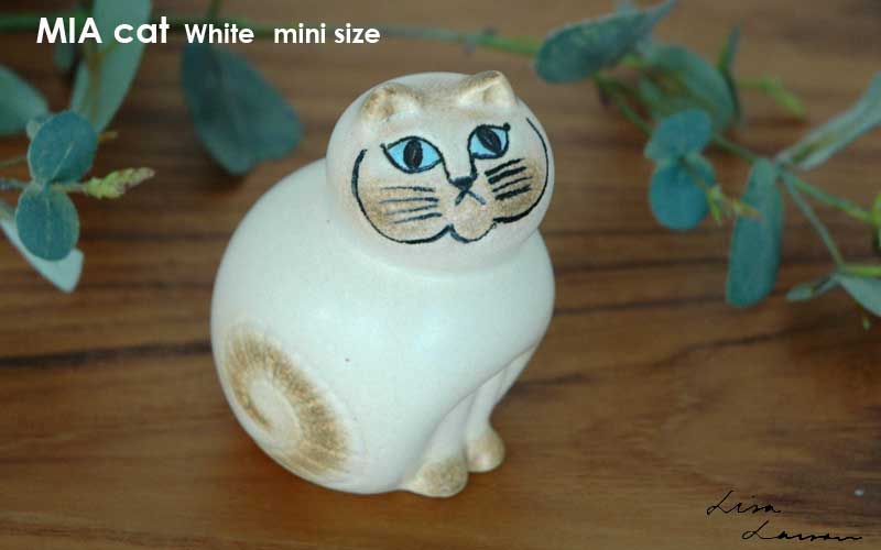 MIA CAT(�ߥ�������åȡ˥ۥ磻�ȥ֥饦��,Lisa Larson,�ꥵ�顼����,�ꥵ�顼�����,�̲�,���������ǥ�,���֥���,��ʪ,�̲�����,�̲�����ƥꥢ