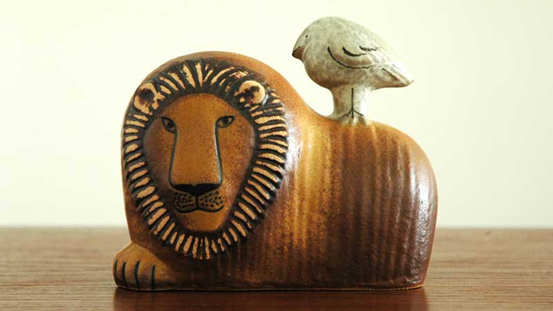 Lion with bird(饤Ļ,Lisa Larsonꥵ顼,ǥ,̲֥,̲ʪ,̲ƥꥢ,̲