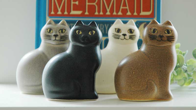 Lisa Larson,�ꥵ���顼����,CAT MANS,����åȥޥ�,�֥�å�