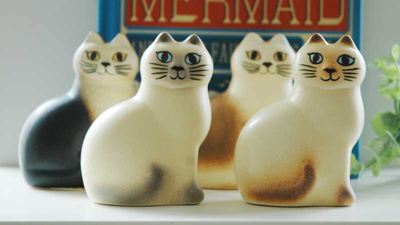 Lisa Larson,�ꥵ���顼����,CAT MANS,����åȥޥ�,�֥�å�