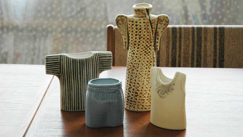 Wardrobe Vases Skirt,��������,�ե��١���,Lisa Larson,�ꥵ�顼����,�̲�,����,�ե��١���,���֥���,��ʪ,�̲�����,�̲�����ƥꥢ