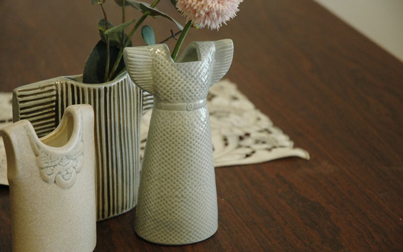 Wardobe Vases Dress,��ɥ�����,�ɥ쥹,���졼,�ե��١���,Lisa Larson,�ꥵ�顼����,�̲�,����,�ե��١���,���֥���,��ʪ,�̲�����,�̲�����ƥꥢ