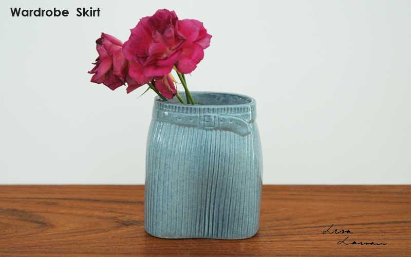 Wardrobe Vases Skirt(ワードローブ・スカート）・フラワーベース/Lisa 