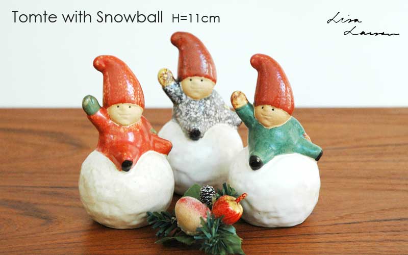 Tomte with Snoeball,ȥƥΡܡ,ȥƥ꡼,Lisa Larson,ꥵ 顼,֥,ʪ,̲ǥ,̲,̲ƥꥢ,̲ե 