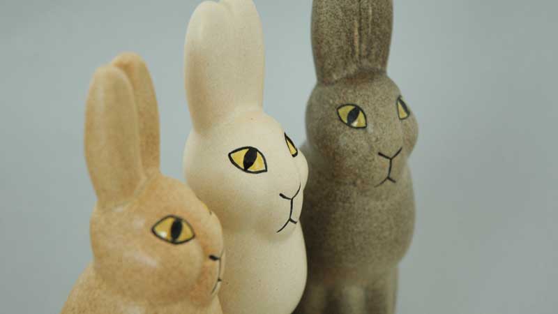 Rabbit（ウサギ） スカンセン/オブジェ・置物/Lisa Larson