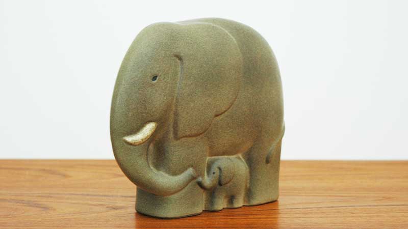 Lisa Larson,ꥵ顼,οƻ,elephant with baby