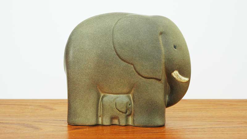 Lisa Larson,ꥵ顼,οƻ,elephant with baby