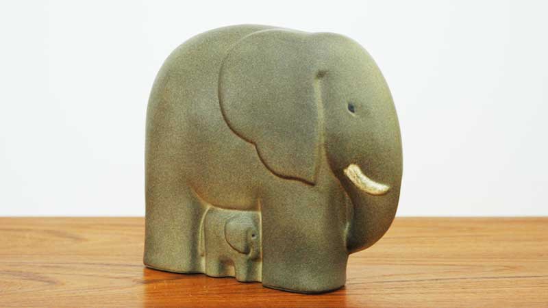 Lisa Larson,ꥵ顼,οƻ,elephant with baby