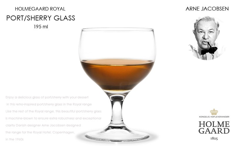 Royal Port/Sherry Glass(롦ݡȡ꡼饹,HOLMEGAARD,ۥ६,Arne Jacobsen(ͥ䥳֥,̲,̲ƥꥢ̲ե