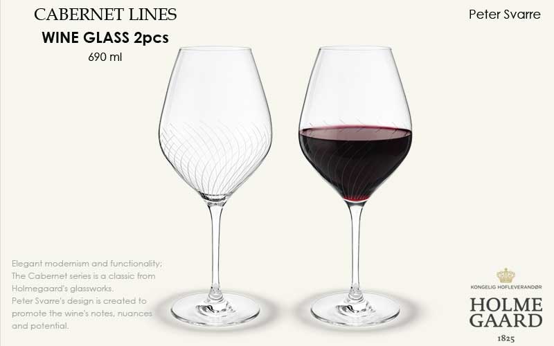 CABERNET lines,٥ͥ饤,Burgundy Glass,֥르˥奰饹,磻󥰥饹690ml ,HOLMEGAARD,ۥ६,̲,̲ƥꥢ̲ե