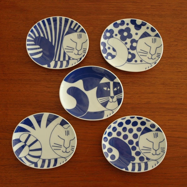 ごのねこ豆皿,Lisa Larson,リサラーソ,JAPAN Series,北欧雑貨,北欧インテリア,北欧キッチン雑貨