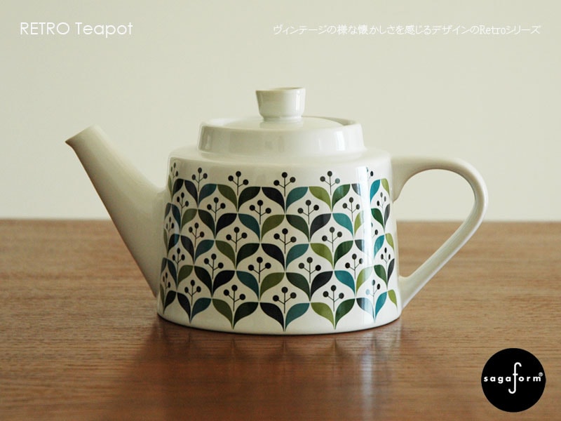 retro teapot,ȥƥݥå,Sagaform(ե,lotta odelius,åǥꥦ,꡼,ǥ,̲