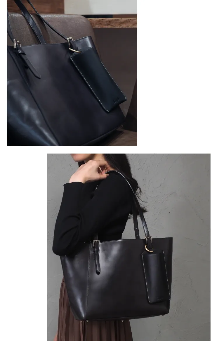 「隠す」から「魅せる」へ。バッグを彩るレザーケース。