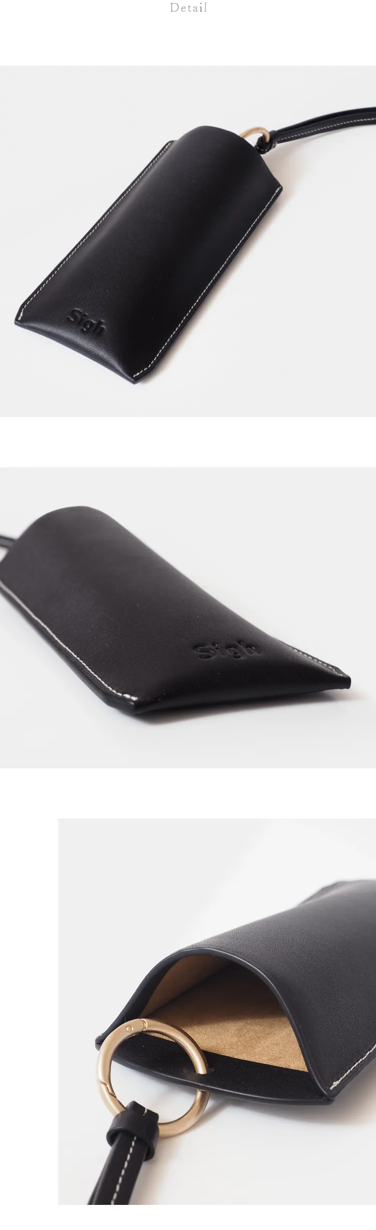 ゴールドのリングがキレイめなスタイルに合います