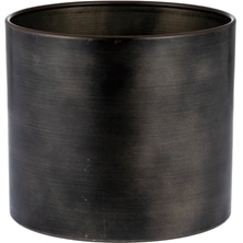 円柱タイプの鉄製花器