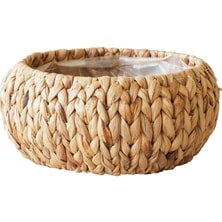 ナチュラルな網目がかわいいバスケット