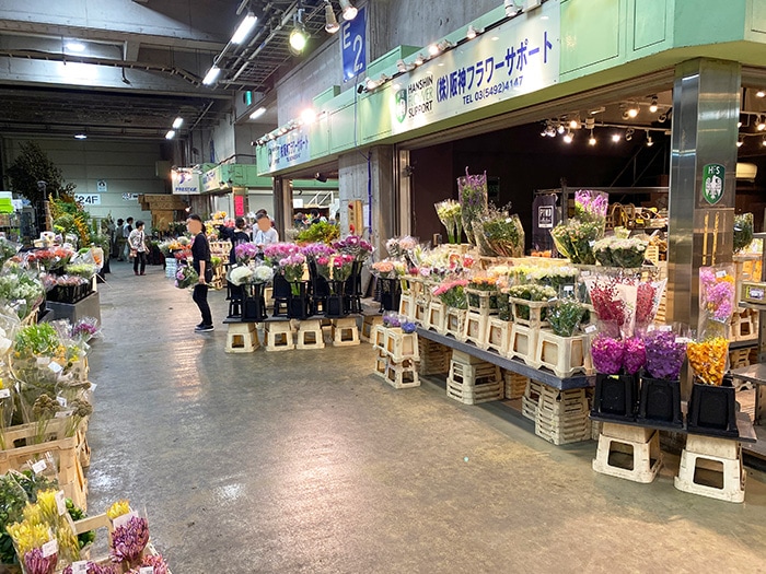 大田市場花き部、(株)阪神フラワーサポート