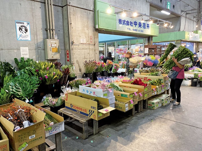 大田市場花き部、(株)中央花卉