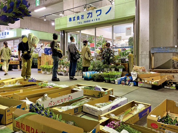 大田市場花き部、(株)カワノ