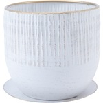 MC円形アールメタルecoポット皿付|鉄はエコ|GWHG#3.5