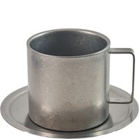 SSDW Botanical Straight Cup Pot&Saucer 10x8xH8
