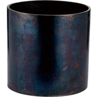 観葉植物用 鉢カバー AMシリンダーポット 7号 重厚・高級 アルミニウム製