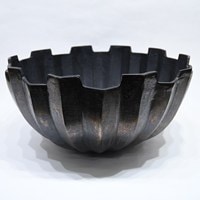 AMｱﾙﾐﾌﾟﾗﾝﾀｰｸﾚｽﾄ(穴有)BK φ41.5xH20