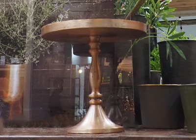 アルミニウム製花器のプレート