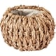 ボウル型のベージュのバスケット