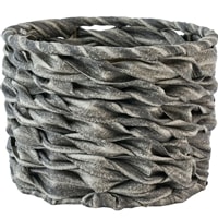 PPPE円柱浅型ｽﾄｰﾝｸﾞﾚｰ φ12xH9