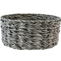 PPPE円柱浅型ｽﾄｰﾝｸﾞﾚｰ φ24xH9