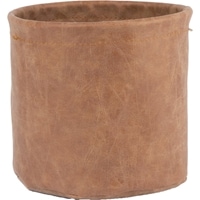 花鉢カバー　母の日用　フェイクレザー5号