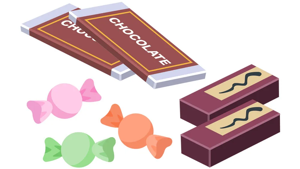 お菓子のイラスト