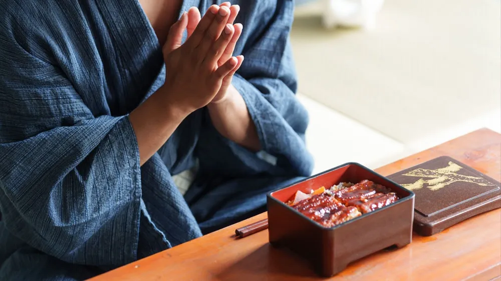 鰻をいただく前の画像