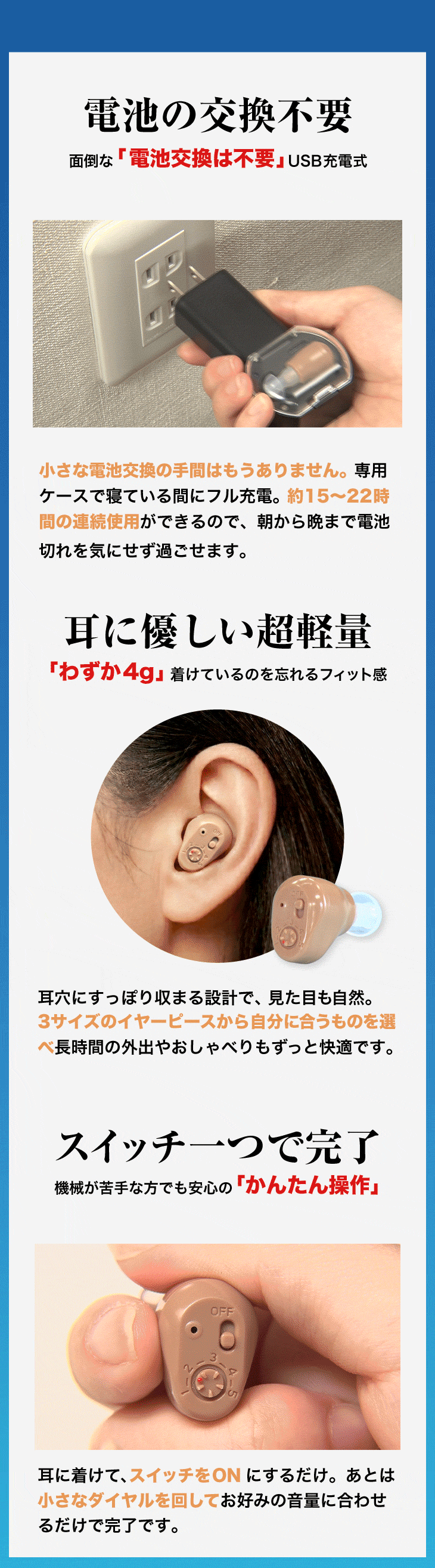 商品の紹介