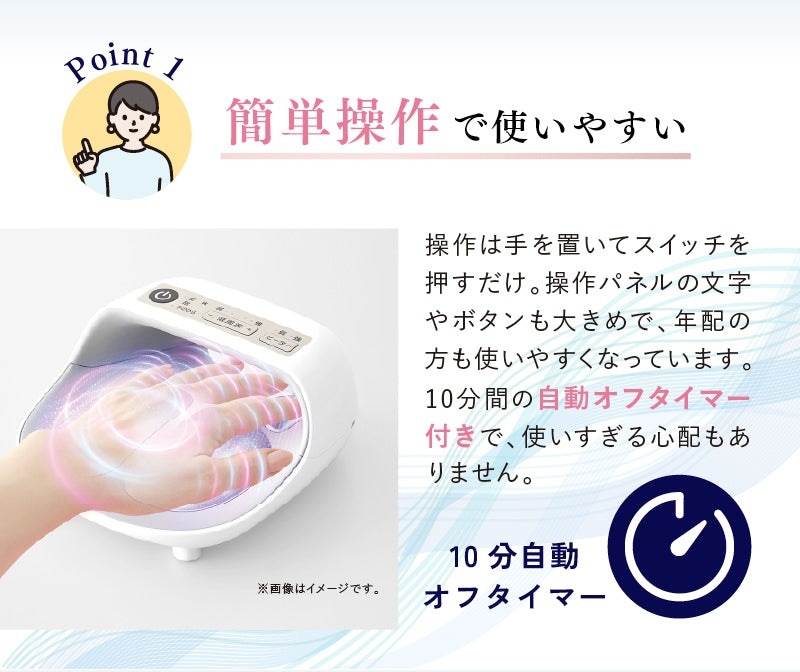 レア◆ ヒッグス粒子低周波放射装置 手指用低周波治療器 ホワイト AX-HK126WH アテックス｜ATEX 通販