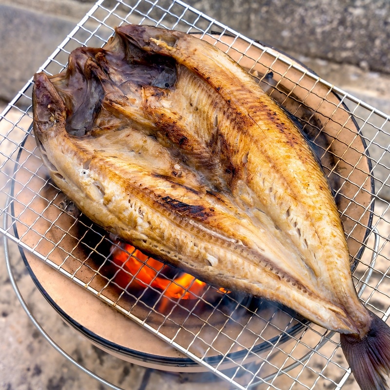 超特大サイズ　縞ほっけ　1枚の通販。築地市場のまぐろ問屋｜まぐろなら築地の王様　ほっけ　ホッケ