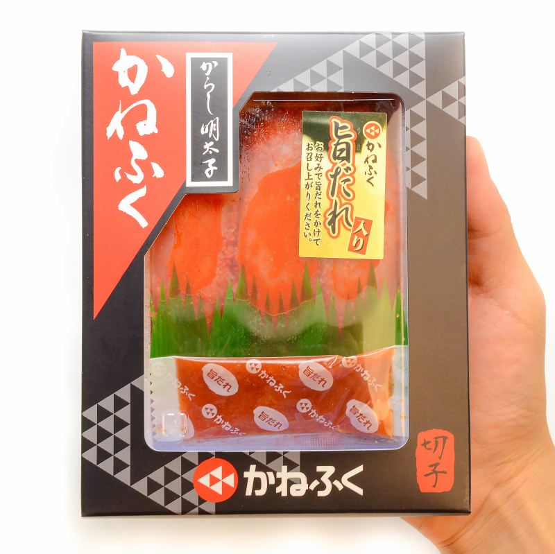 切れ子　送料無料　140g×3箱　訳あり　かねふく明太子　かねふくの味　化粧箱入りの通販。築地市場のまぐろ問屋｜まぐろなら築地の王様