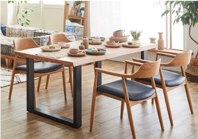 ワイドル　155幅　ダイニングテーブル