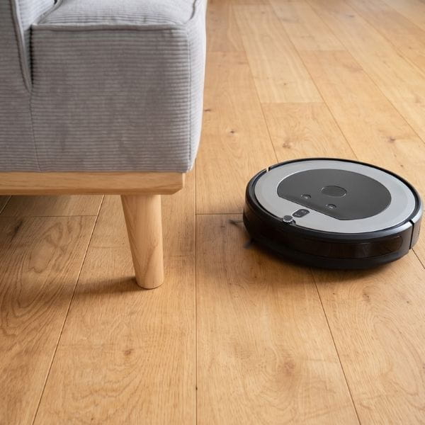 天然木の脚とお掃除ロボット対応