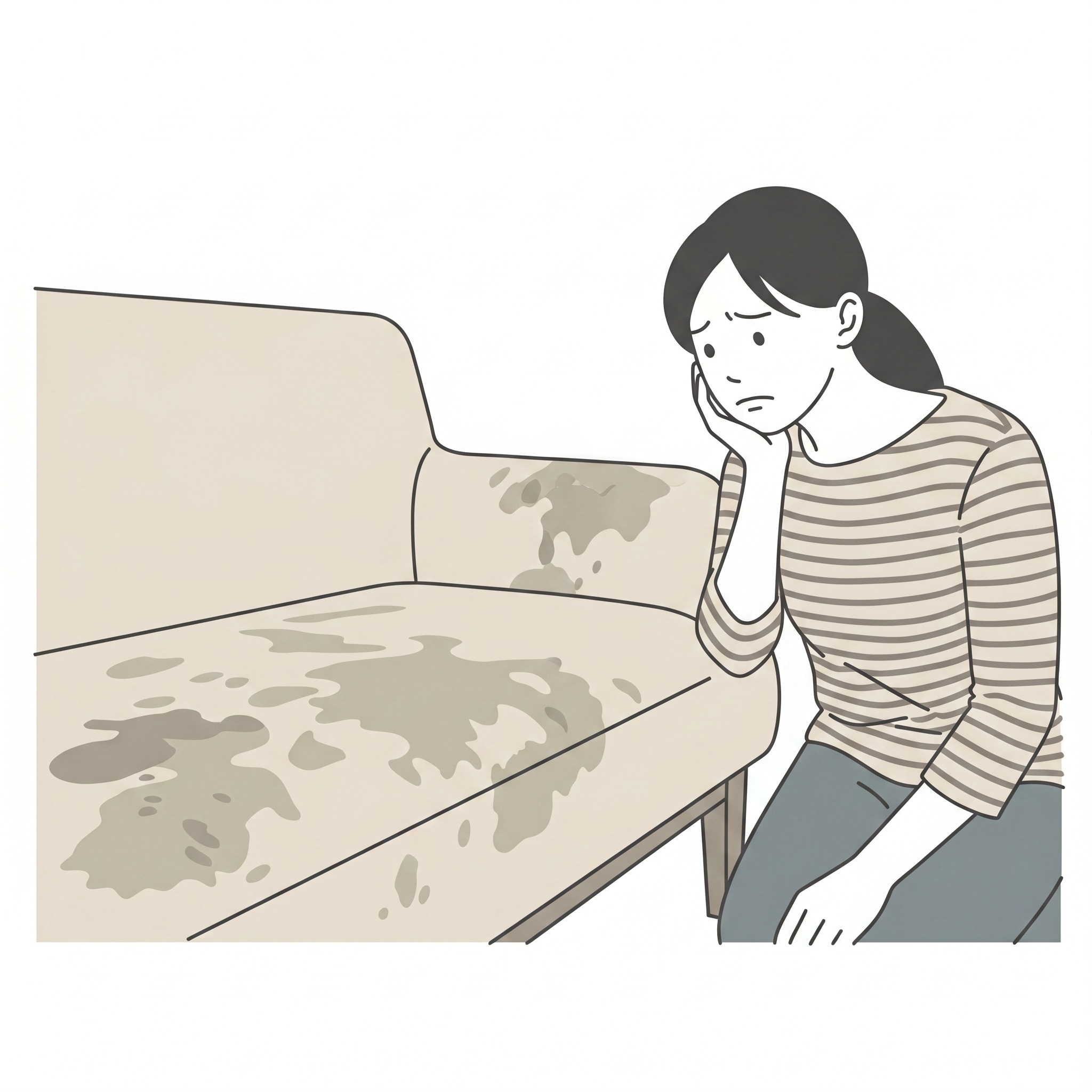 カバーが洗えない