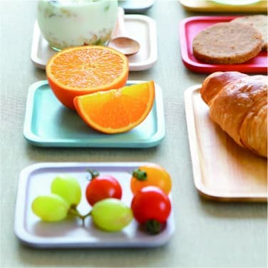 アカシアスクエアプレート(S)